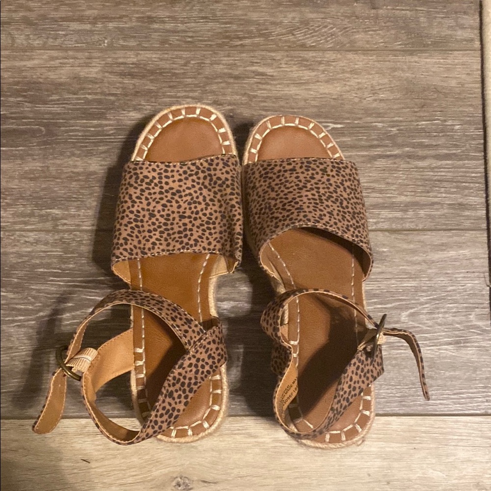 Leopard Print Women's Sandals